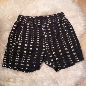 J Crew Faded Adire Shorts